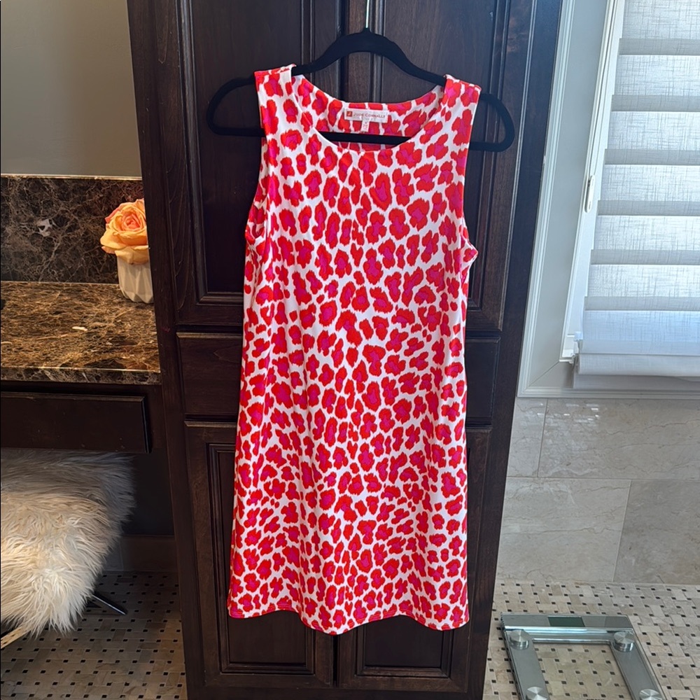 Jude Connally animal print dress